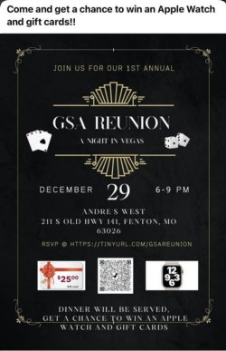 GSA 2022 Reunion Invitation 